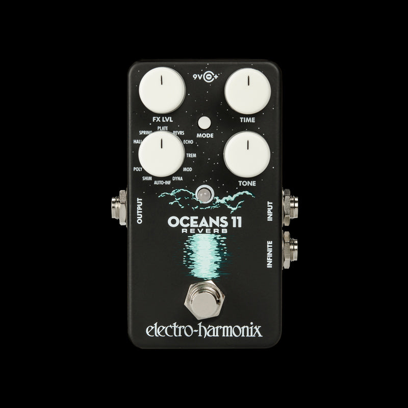 electro harmonix oceans 11 reverb pedal Electro Harmonix Oceans 11 – Gladesville Guitar Factory