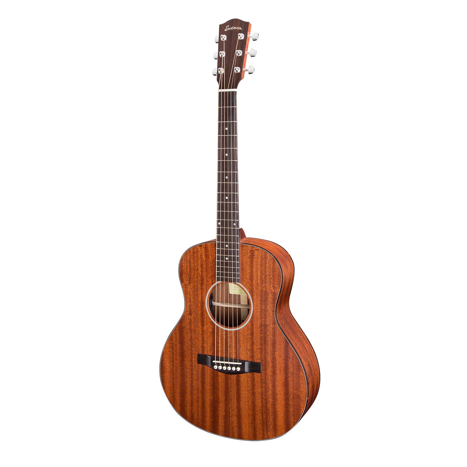 Eastman ACTG2-E Mahogany Travel Guitar w/Fishman