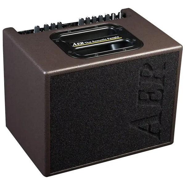 AER Compact 60/4 Acoustic Guitar Amplifier-Brown Splatter Finish