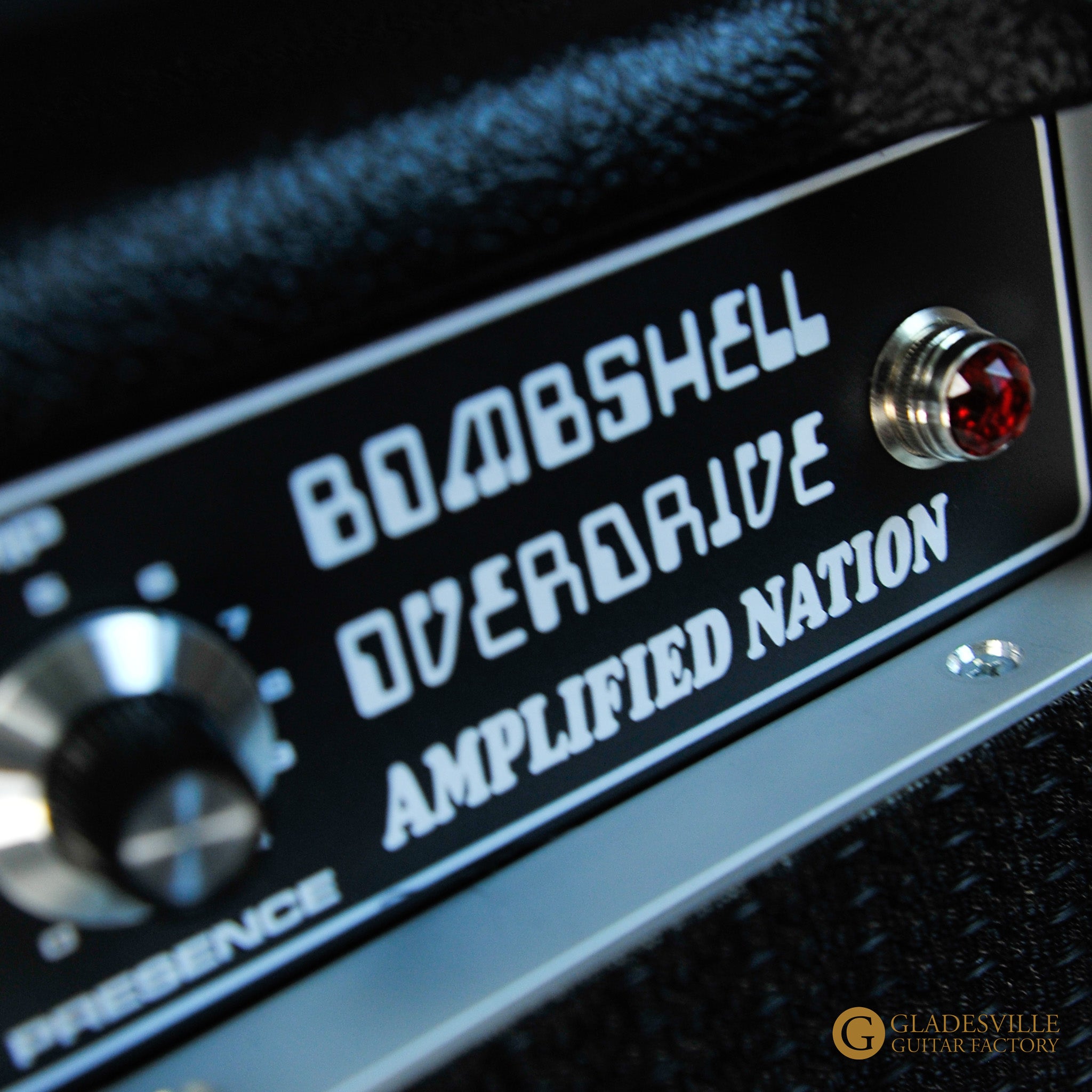 Amplified Nation Bombshell Overdrive Combo 50W G12 65 Black Tolex /Black Fender.