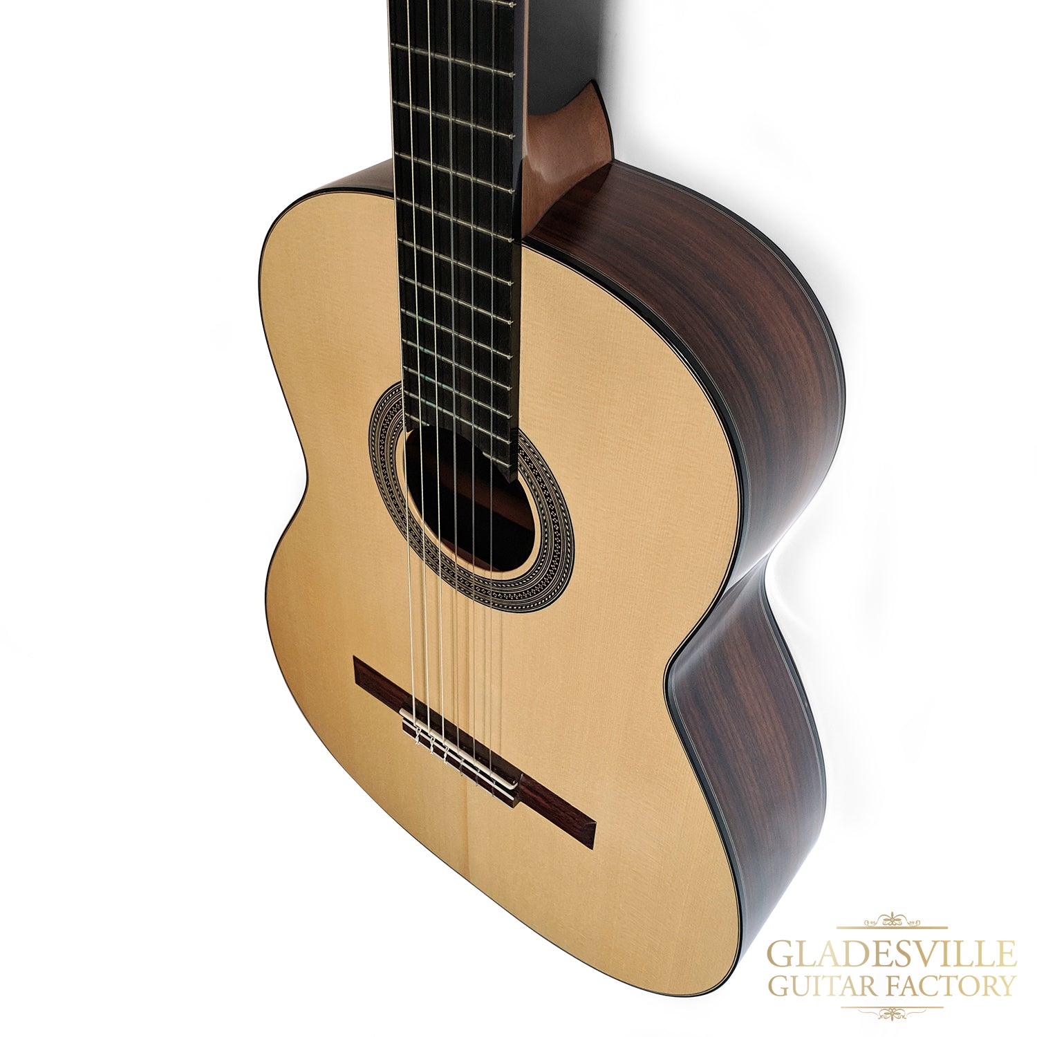 Bruce Roberts Handmade Classical Guitar Spruce/Rosewood Lattice