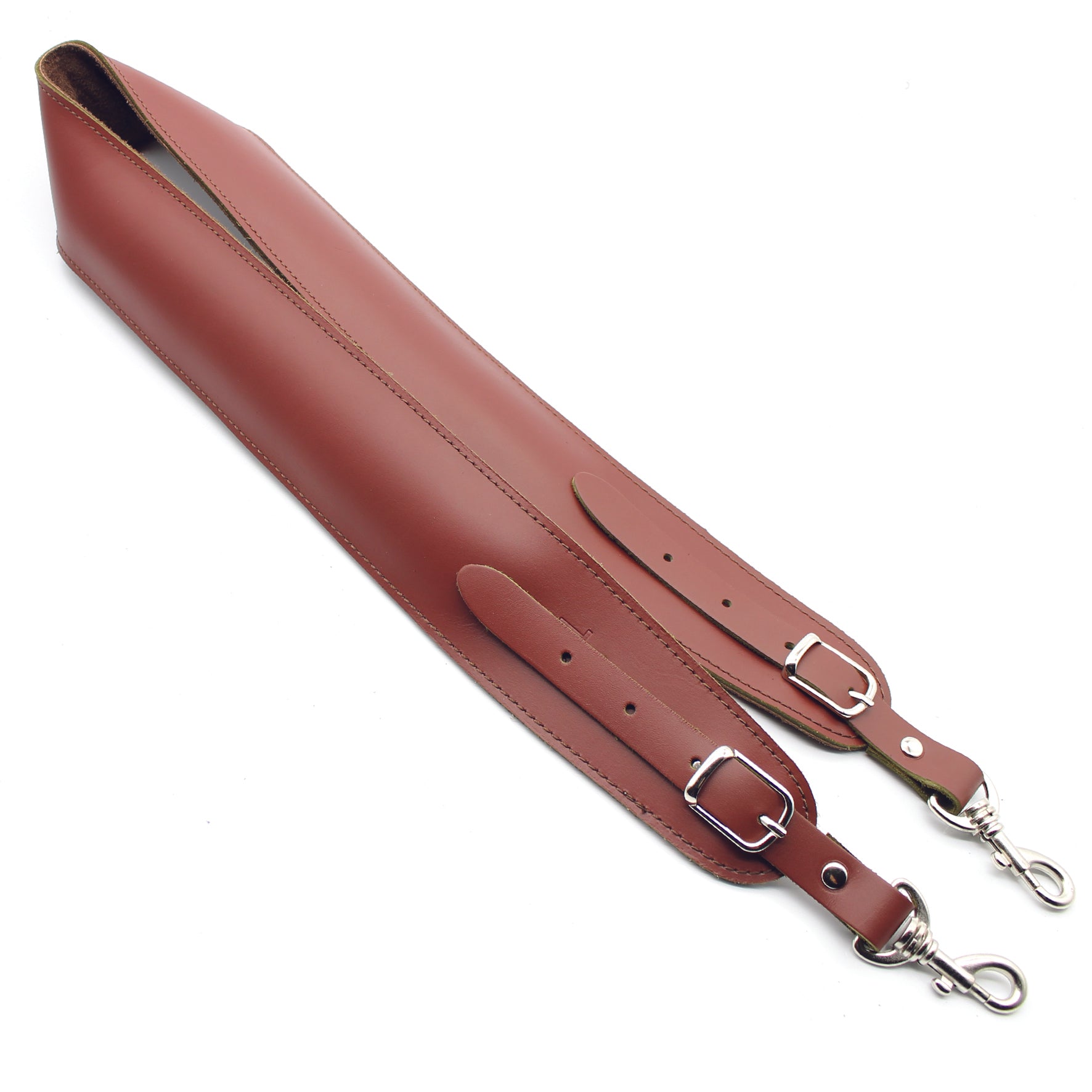 DSL Banjo Maroon/Brown Clip Strap