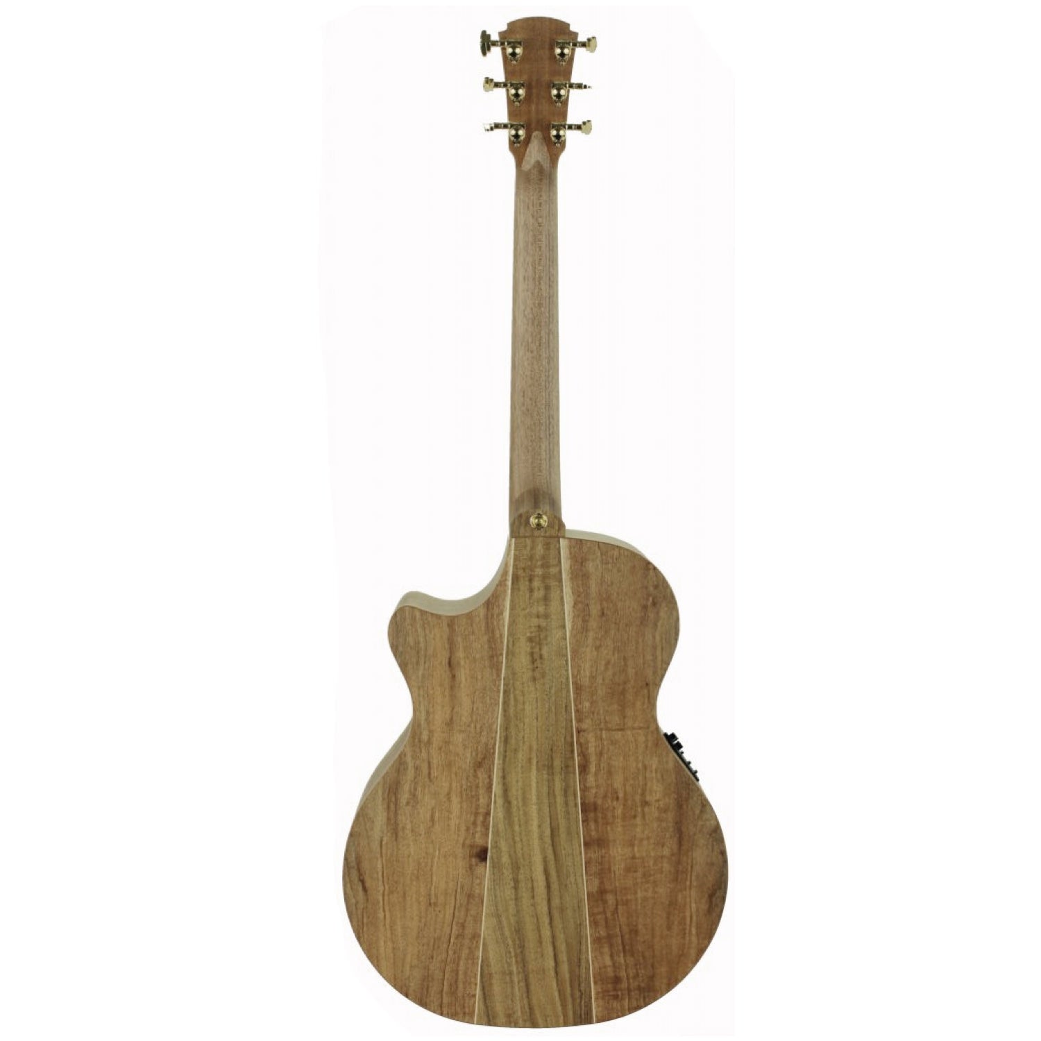 Cole Clark AN3EC-BLBL Angel 3 All Blackwood Ebony