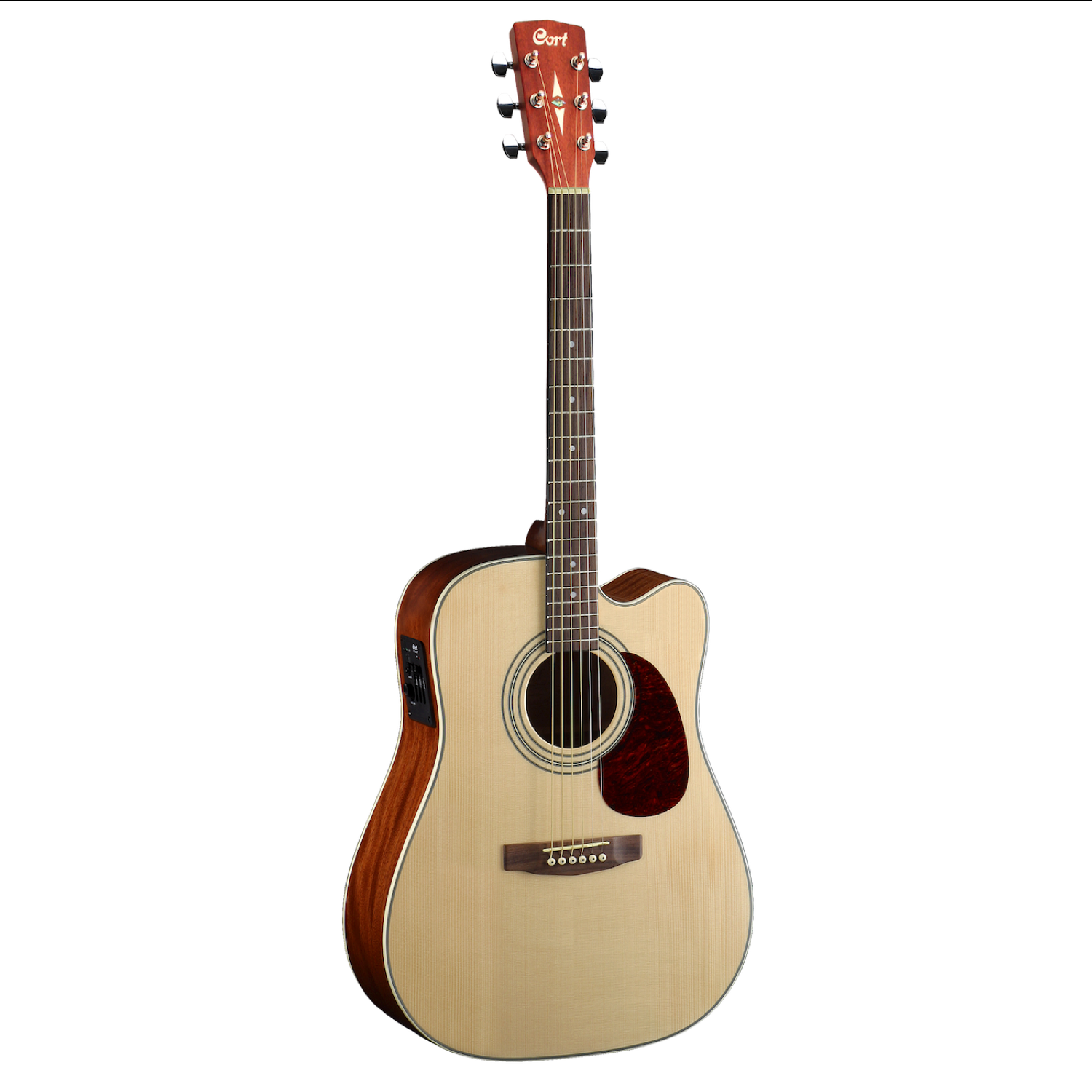 Cort MR500E OP Dreadnought Cutaway Guitar Open Por