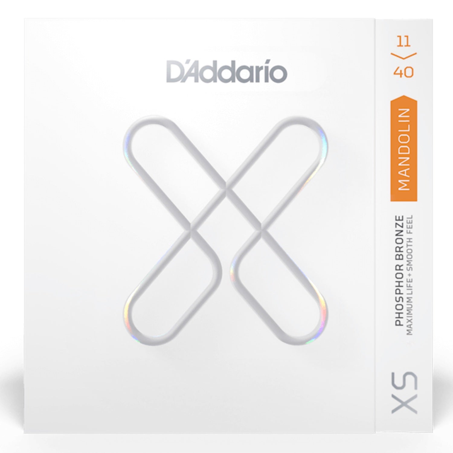 D'addario XSM1140 Phosphor Bronze Mandolin Strings, Medium, 11-40