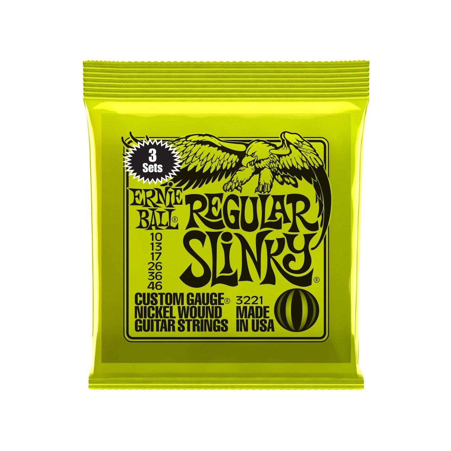 Ernie Ball Slinky Nickel Wound Electric Strings | Multipacks
