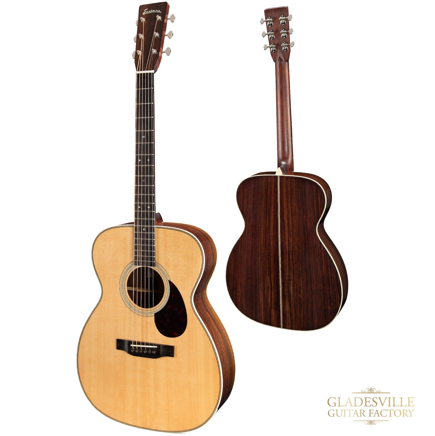 Eastman E8 OM-TC  Orchestra Model Acoustic Sitka/Rosewood "Thermo Cured"