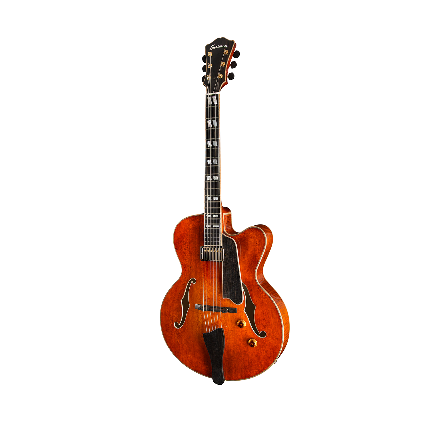 Eastman AR580CE-HB Electric Hollowbody Archtop-Honeyburst
