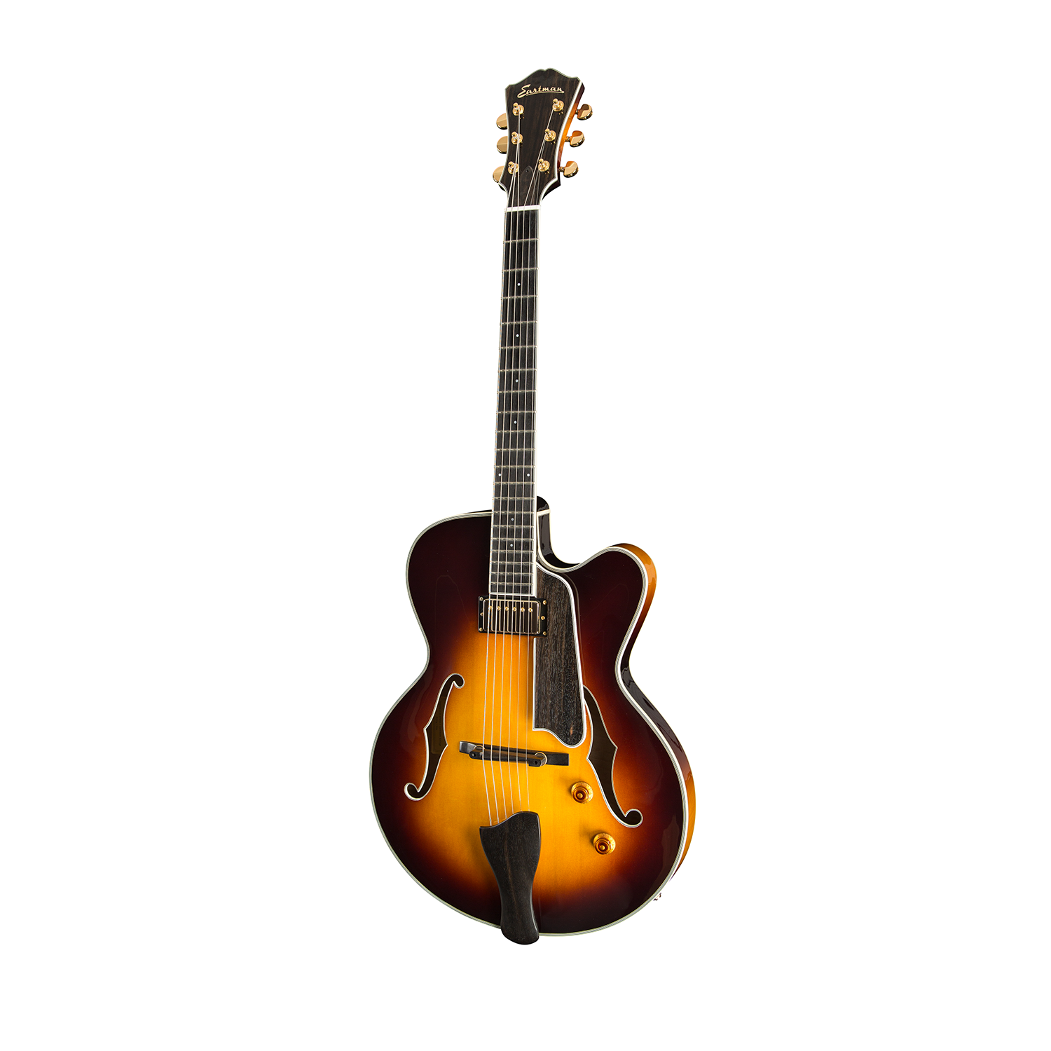 Eastman T146SM-SB Thinline Semi-Hollow Electric-Sunburst