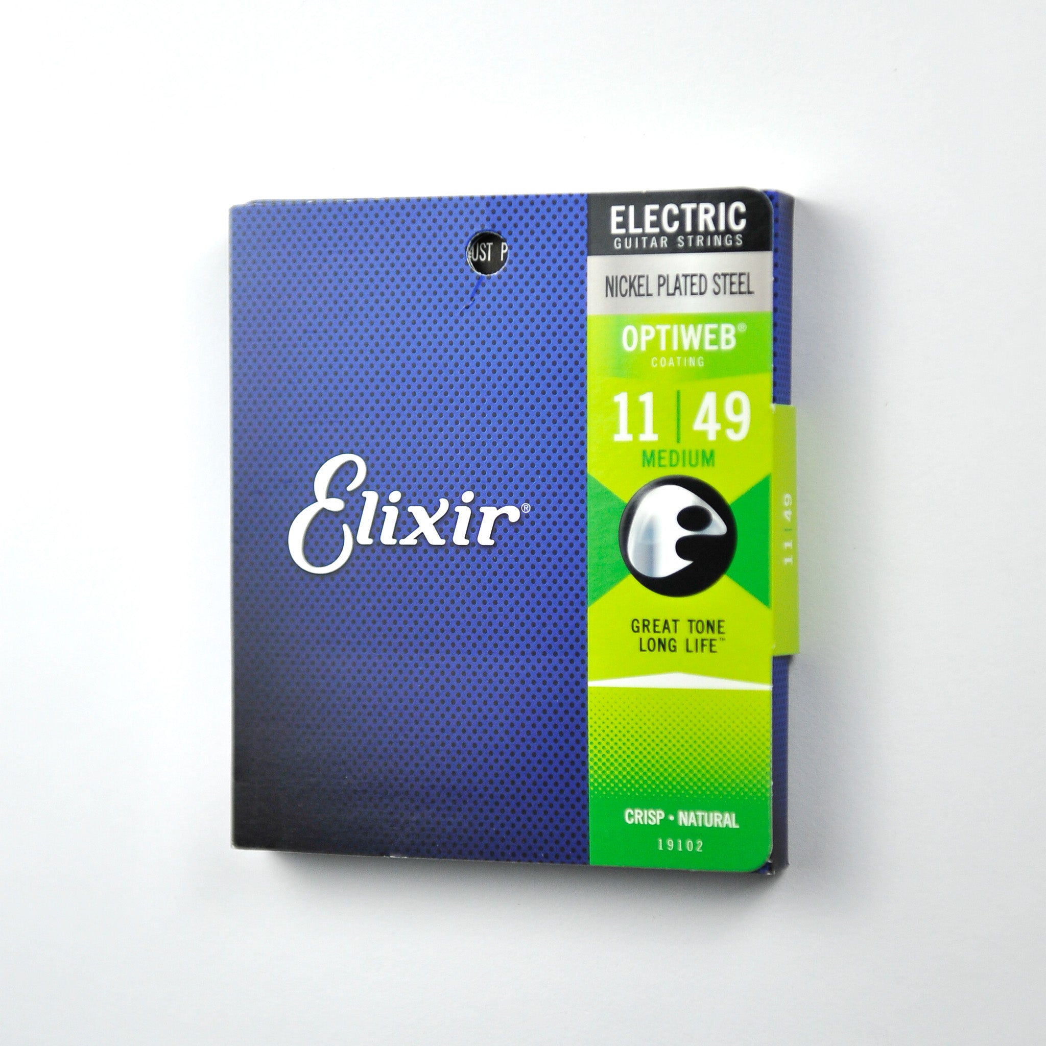 Elixir Electric Nickel Plated Steel with Optiweb | Select Gauge