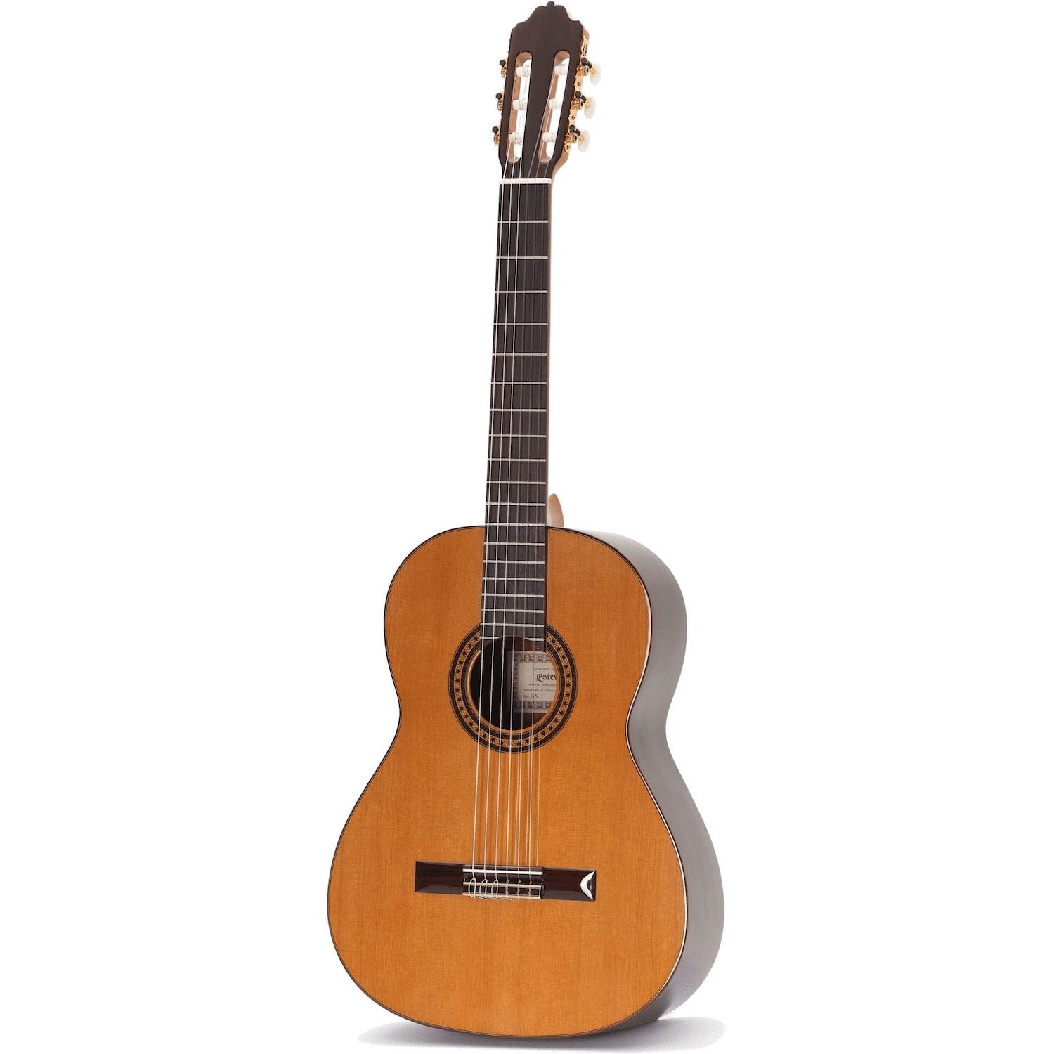 Esteve 6PSCD Cedar/Indian Rosewood Classical Guitar Solid Top