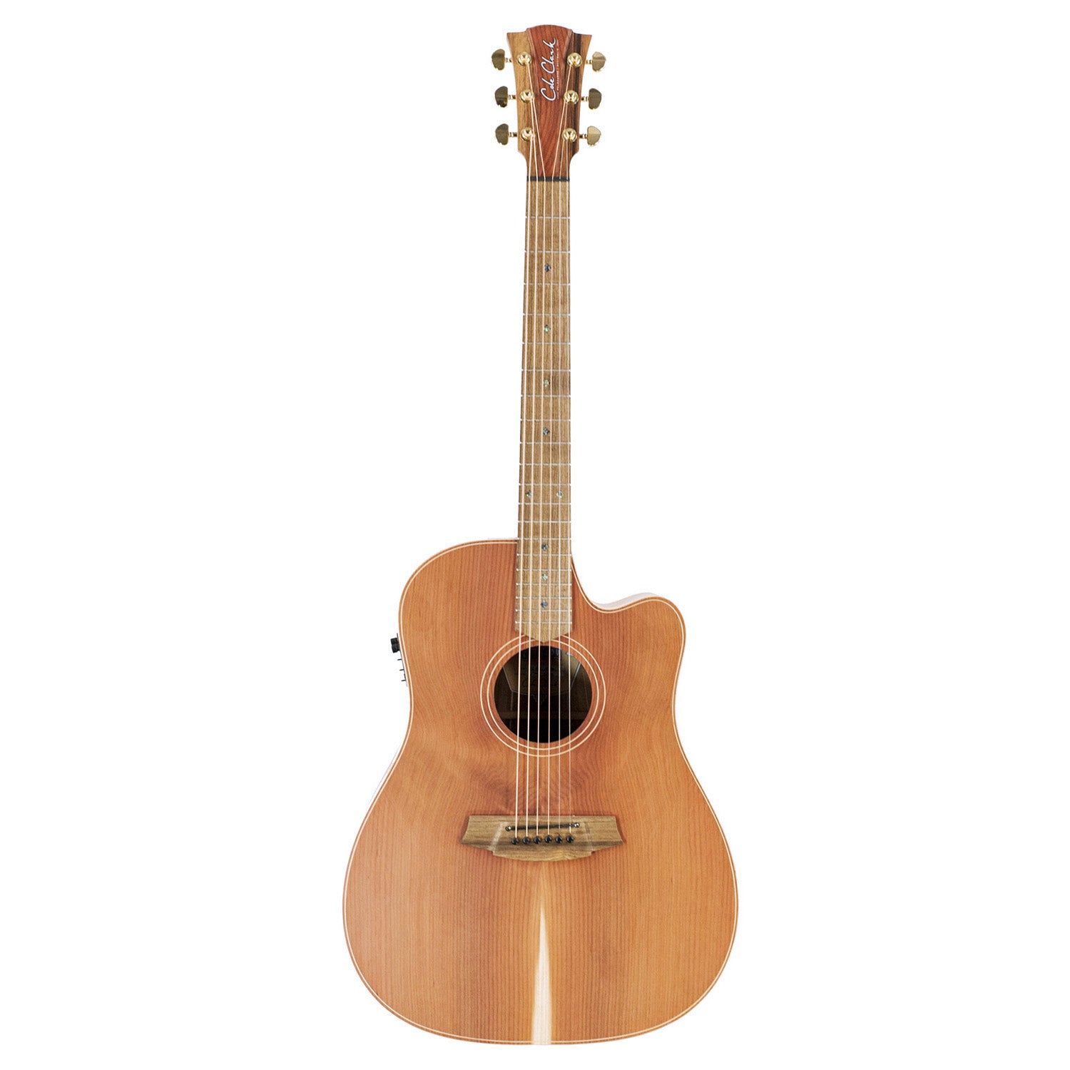 Cole Clark FL2EC-RDBL Fat Lady 2 Redwood Blackwood