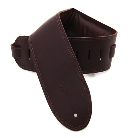 DSL 3.5'' Padded Garment Saddle Brown/Brown Strap 17-2