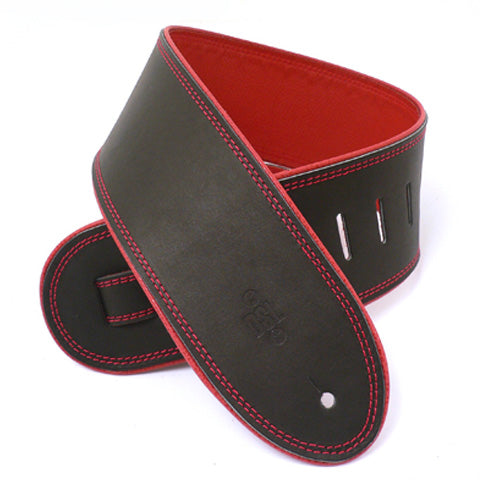 DSL 3.5'' Rolled Edge Black/Red Strap