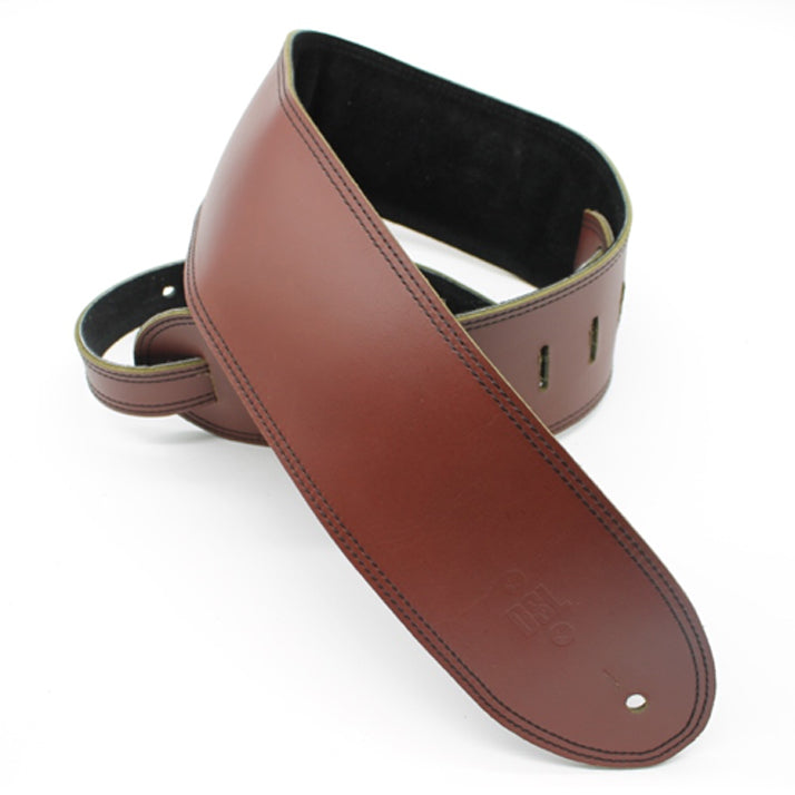 DSL 3.5'' Padded Suede Maroon/Black Strap