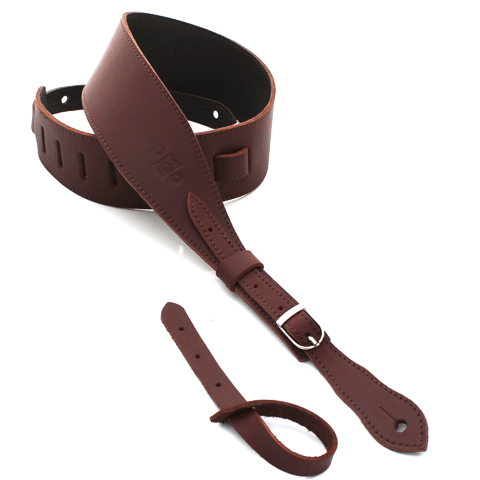 DSL 2.5'' Buckle Slender Straps Maroon / Brown