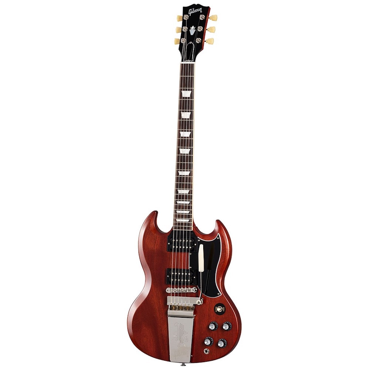 Gibson SG Standard Faded '61 Maestro Vibrola - Vintage Cherry