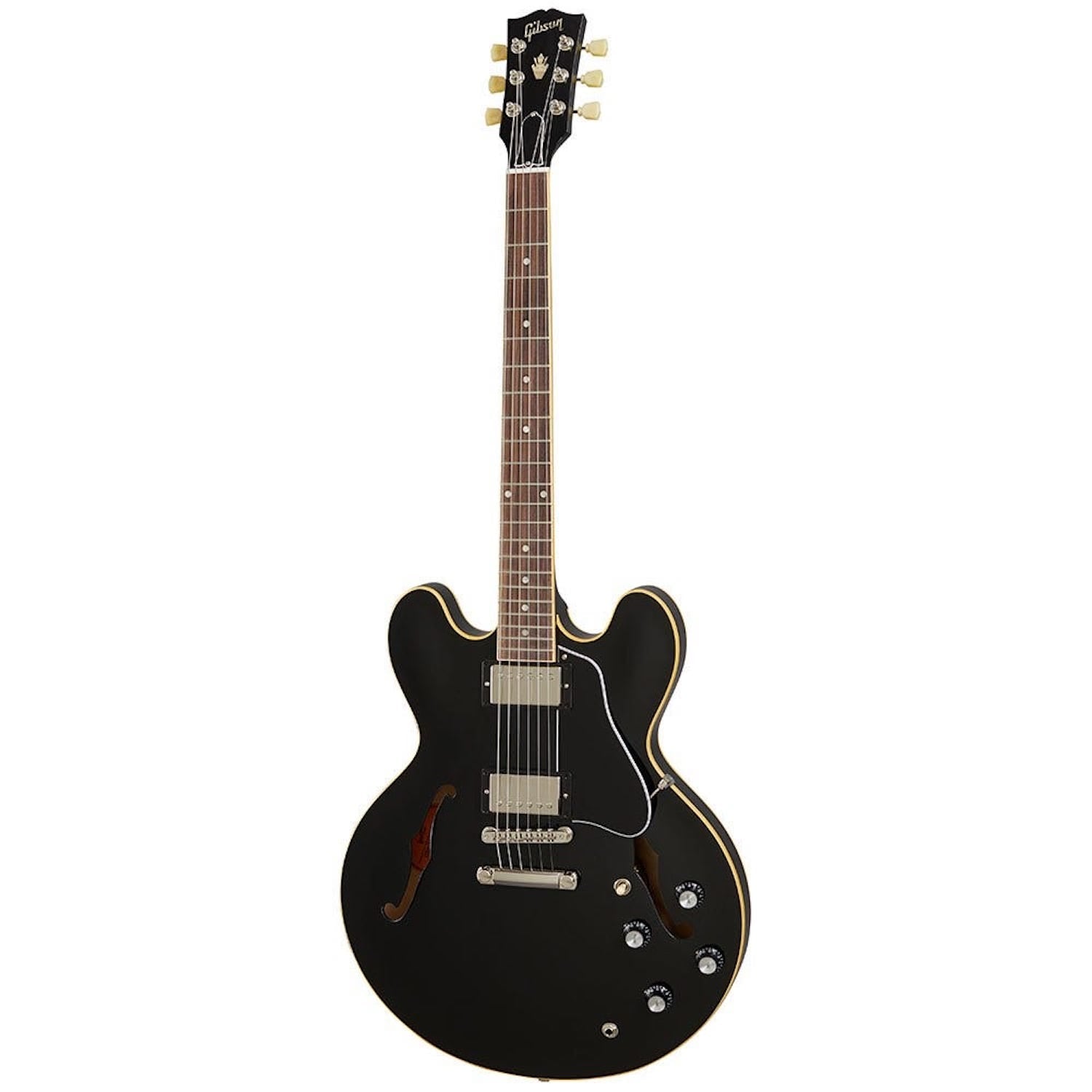 Gibson ES-335 (Vintage Ebony) inc Hard Shell Case