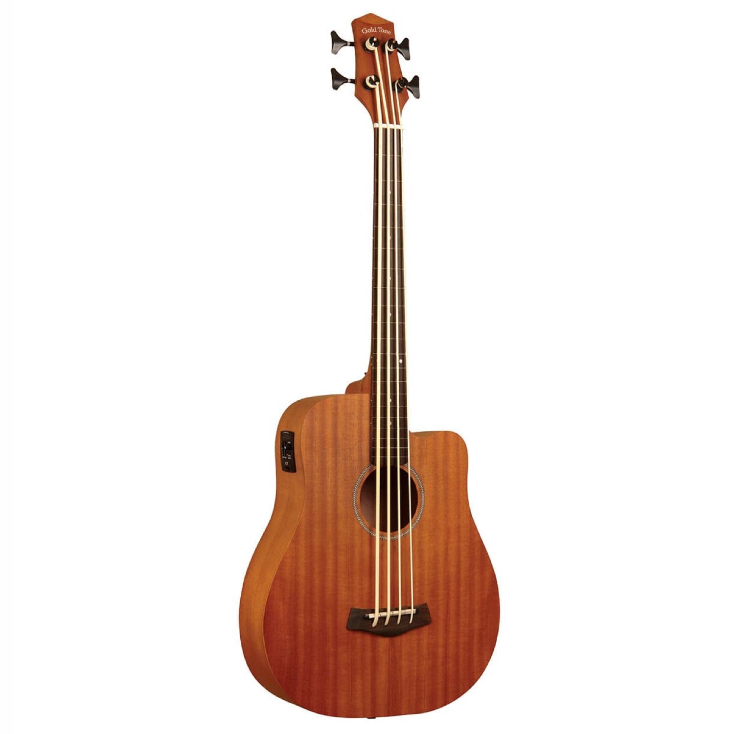 Gold Tone Micro Bass 25-Inch Scale Acoustic-Electric w/Bag