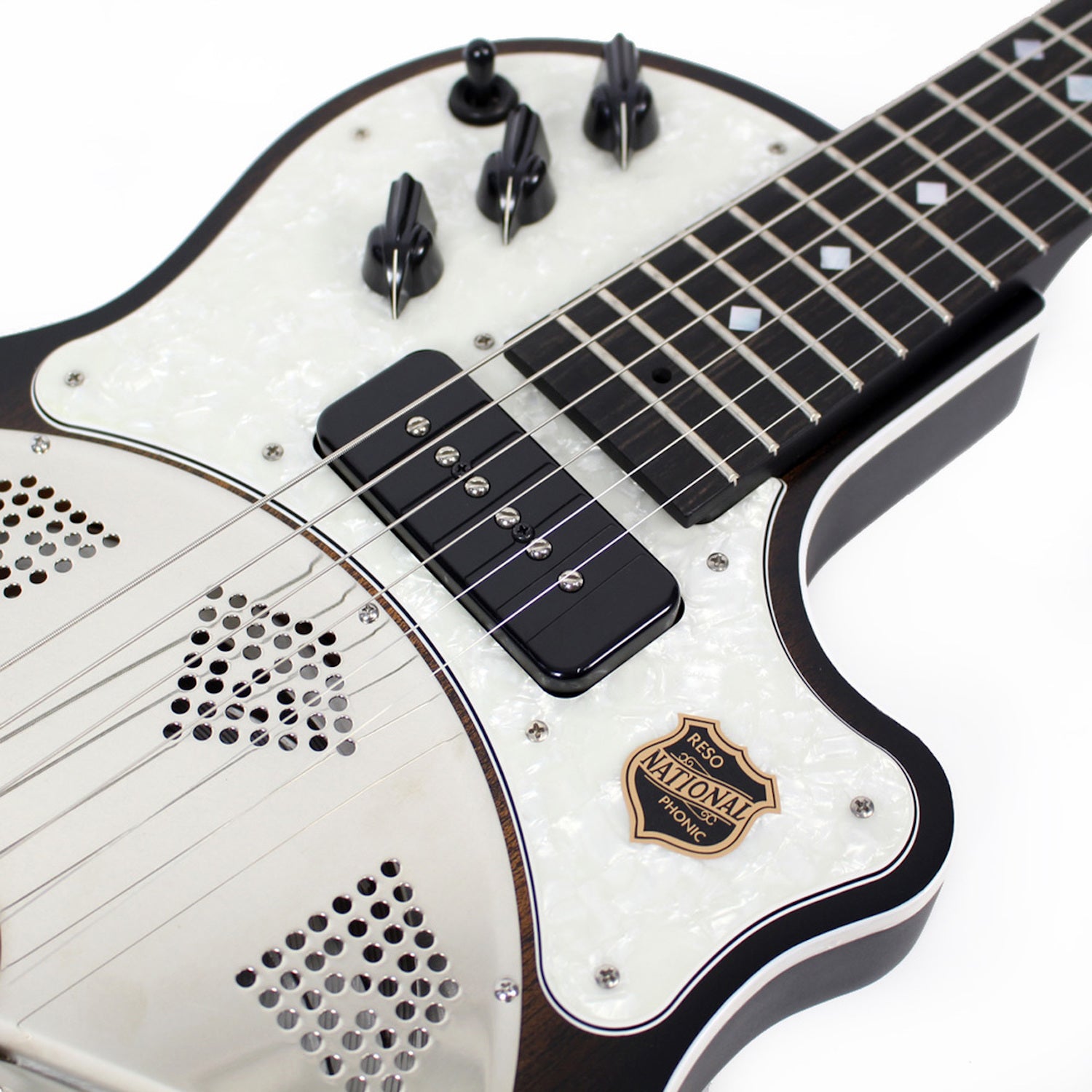 National Revolver Resolectric Resonator Electric Guitar