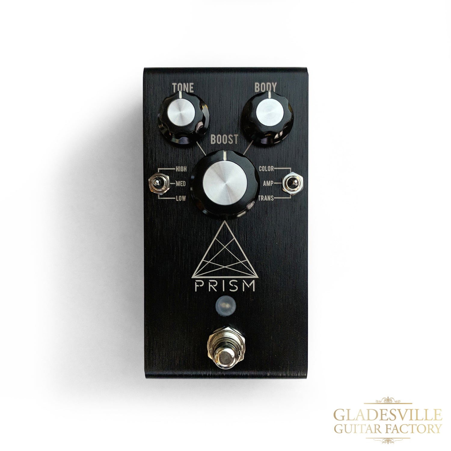 Jackson Audio Prism Buffer Boost Preamp Overdrive Pedal Black