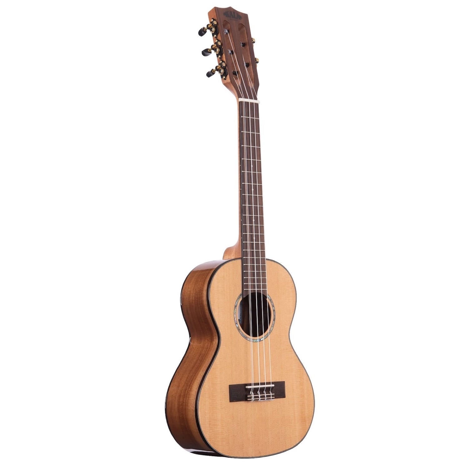 Kala KA-SCAC-T5 Gloss Solid Cedar Top Acacia 5 String Tenor Ukulele