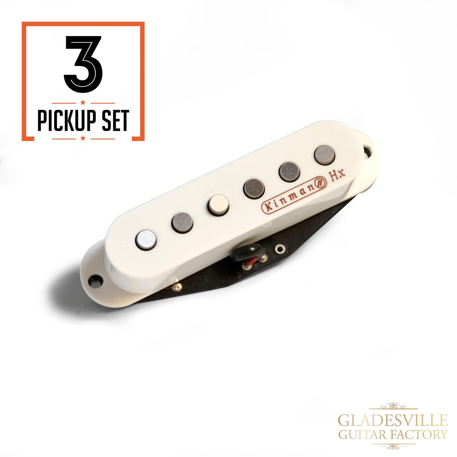 Kinman Woodstock Plus V2 (White) Set of 3 – Gladesville