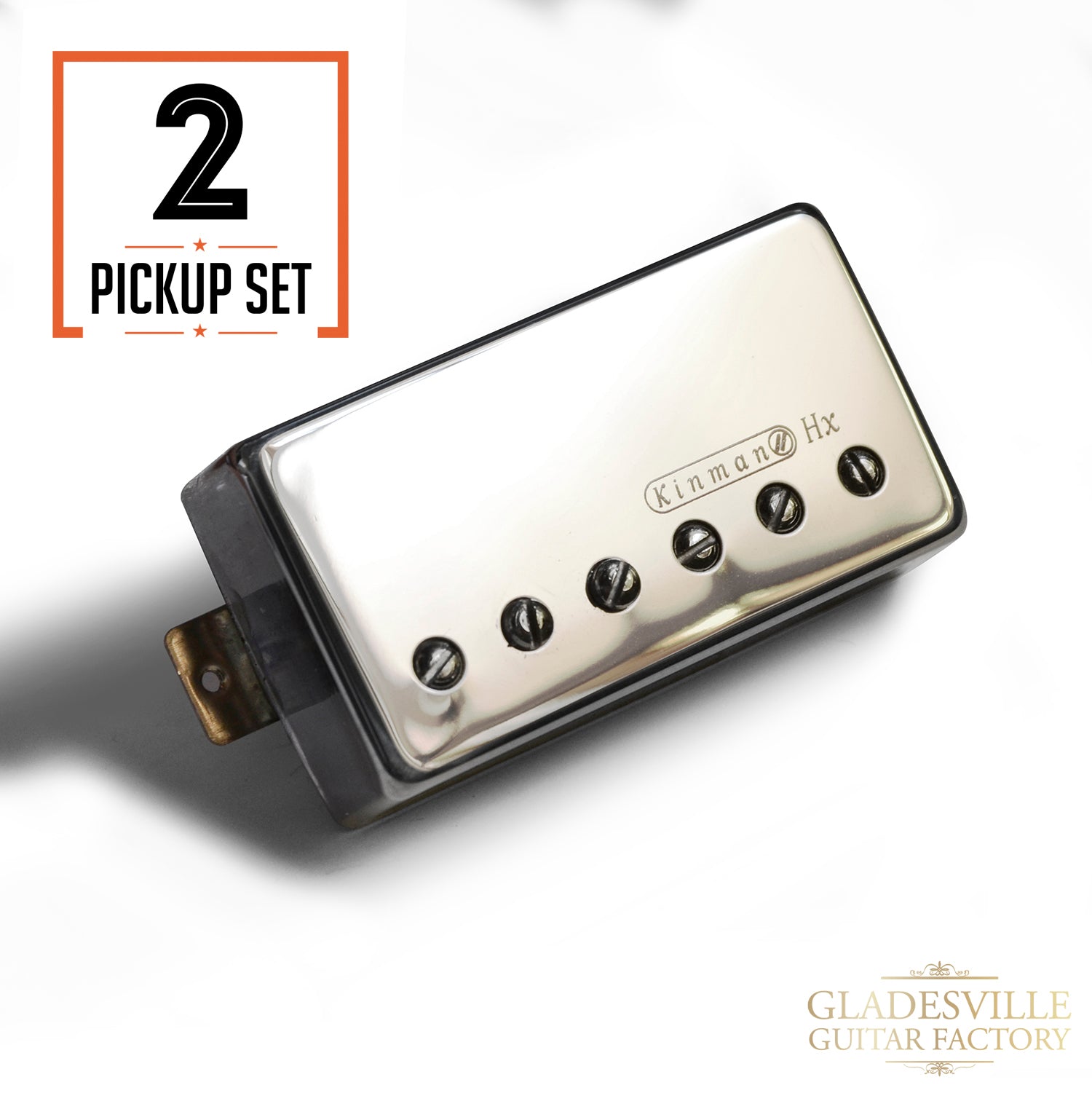 Kinman 59LPS Bridge & 59LPS-Lite Humbucker Set of 2