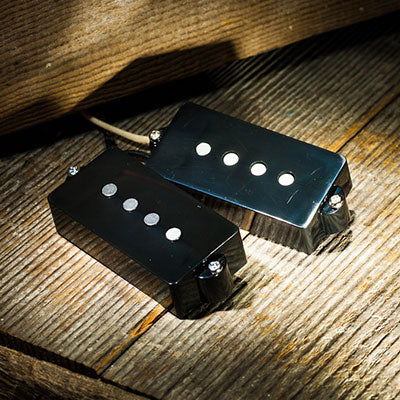 Lollar Precision Bass Split Coil Pickups Black