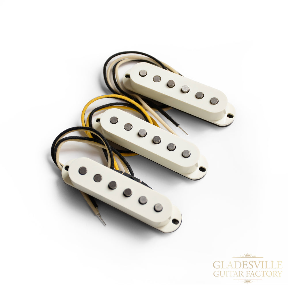Lollar Vintage Blonde Pickup Set Parchment Staggered Poles