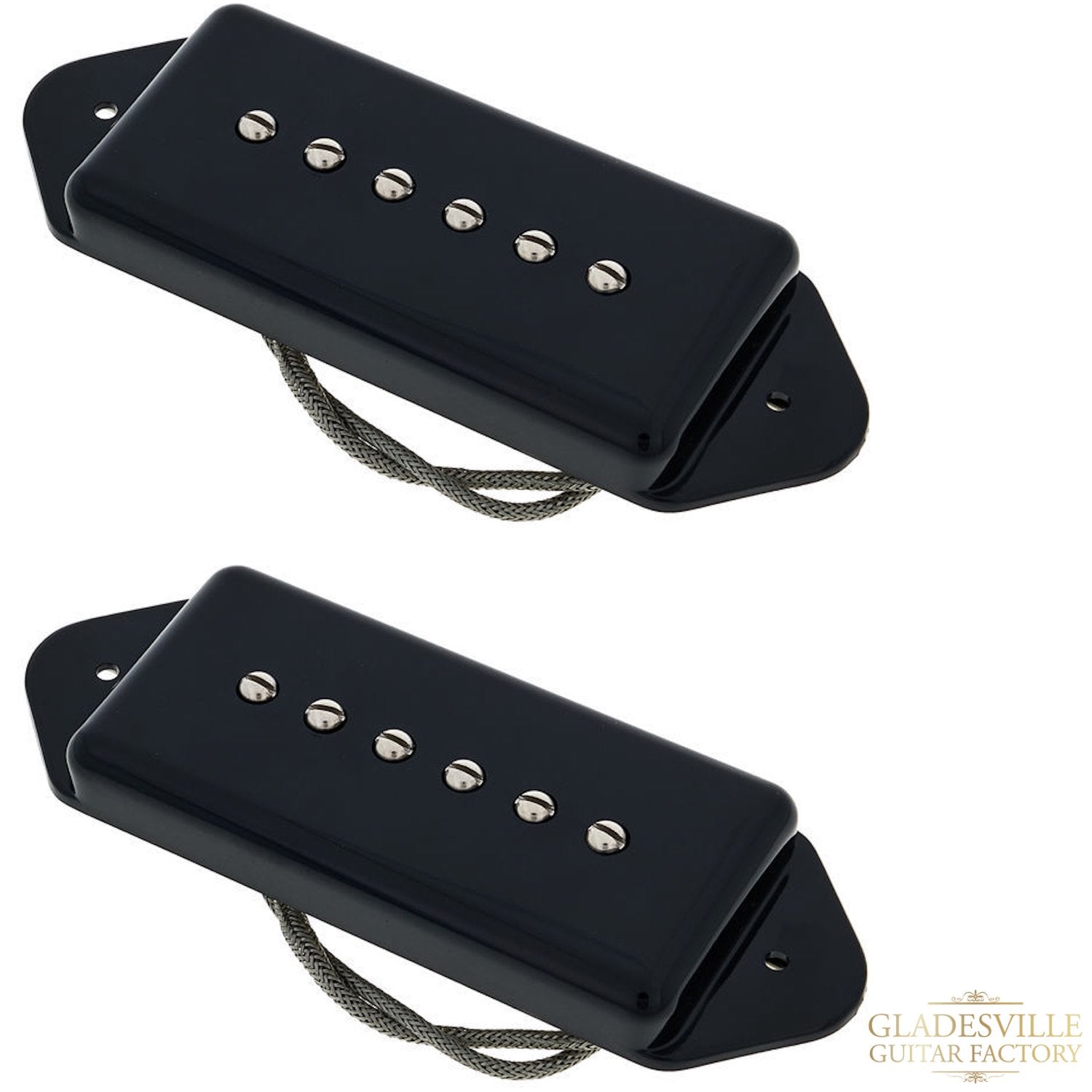 Lollar P-90 Dogear Set Black