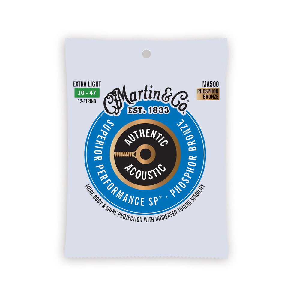 Martin Authentic Acoustic SP Phosphor Bronze Strings | Select Gauge