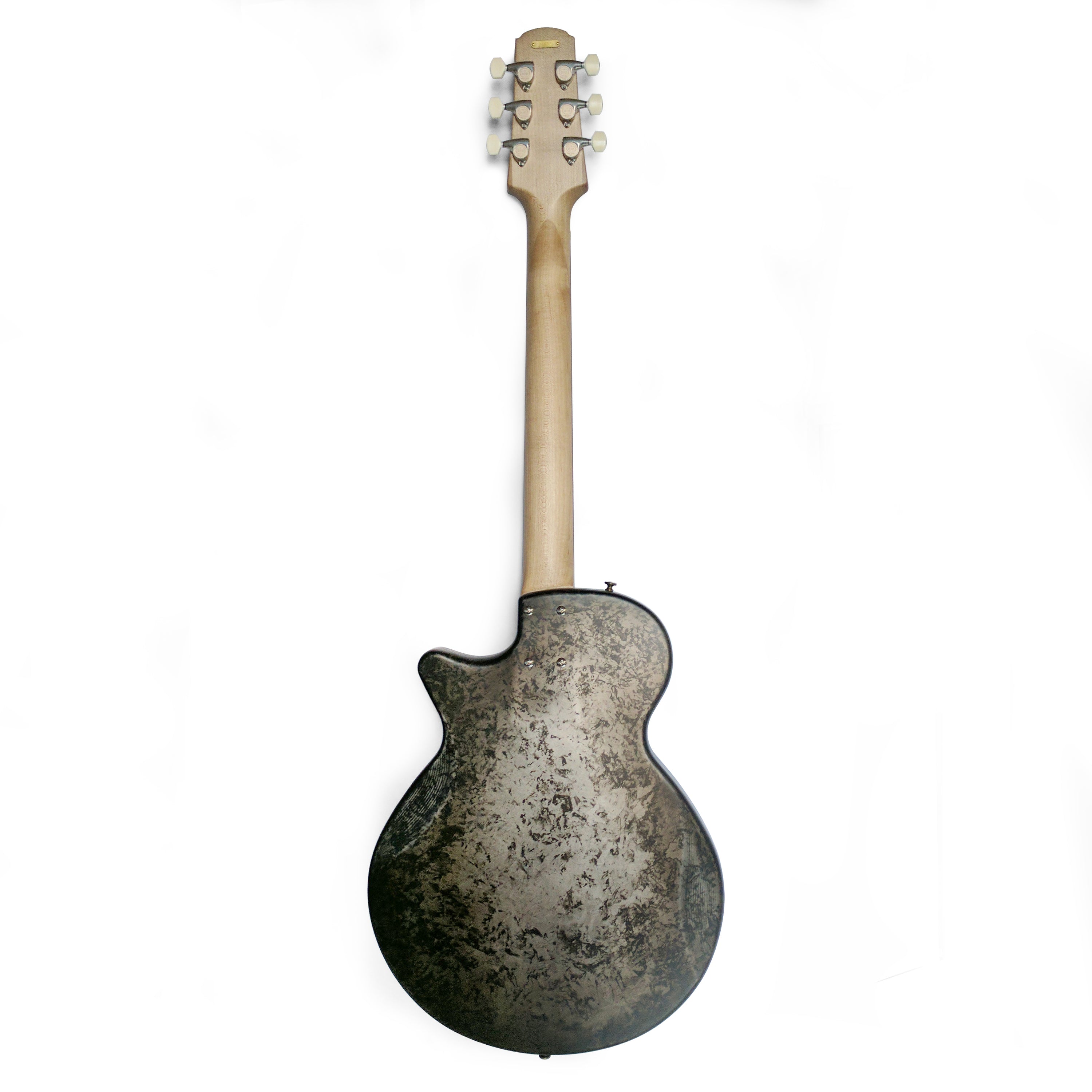 National Pioneer RP1 Black Rust Resonator Electric Guitar