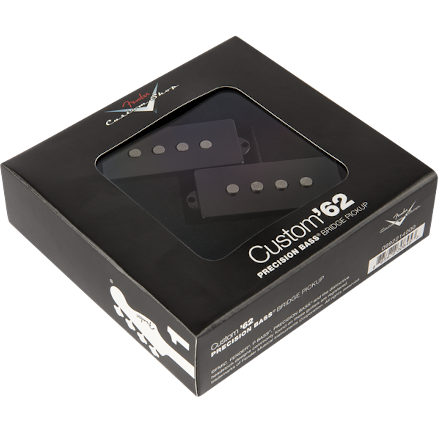 Fender Custom Shop Custom '62 Precision Bass® Bridge Pickup Black