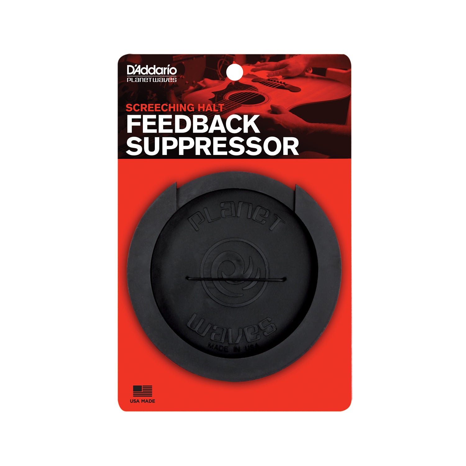 D'Addario Planet Waves Screeching Halt Feedback Suppressor for Acoustic Guitar