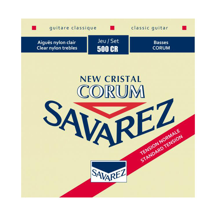 Savarez 500CR Red Standard Tension New Cristal Corum Strings