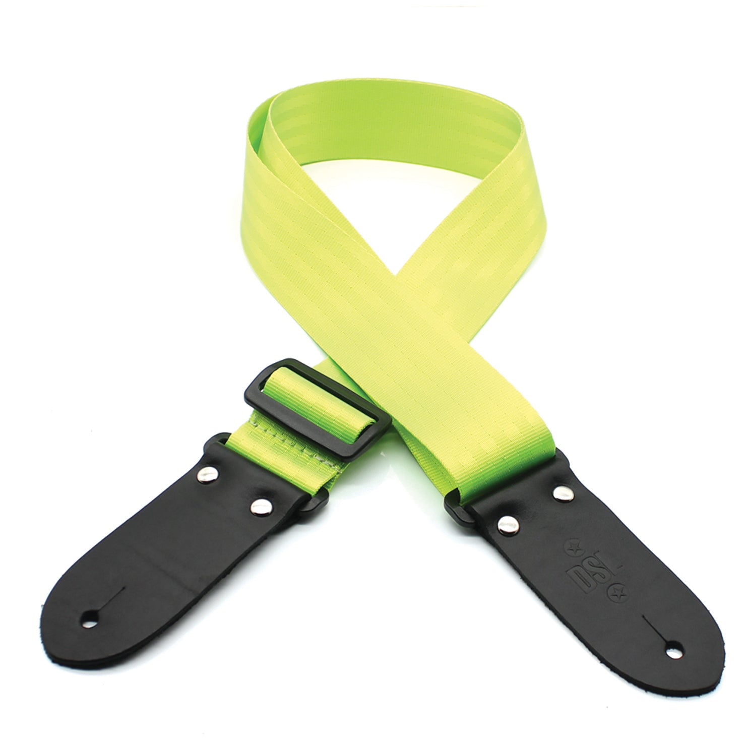 DSL Seat Belt Webbing - Lime Strap
