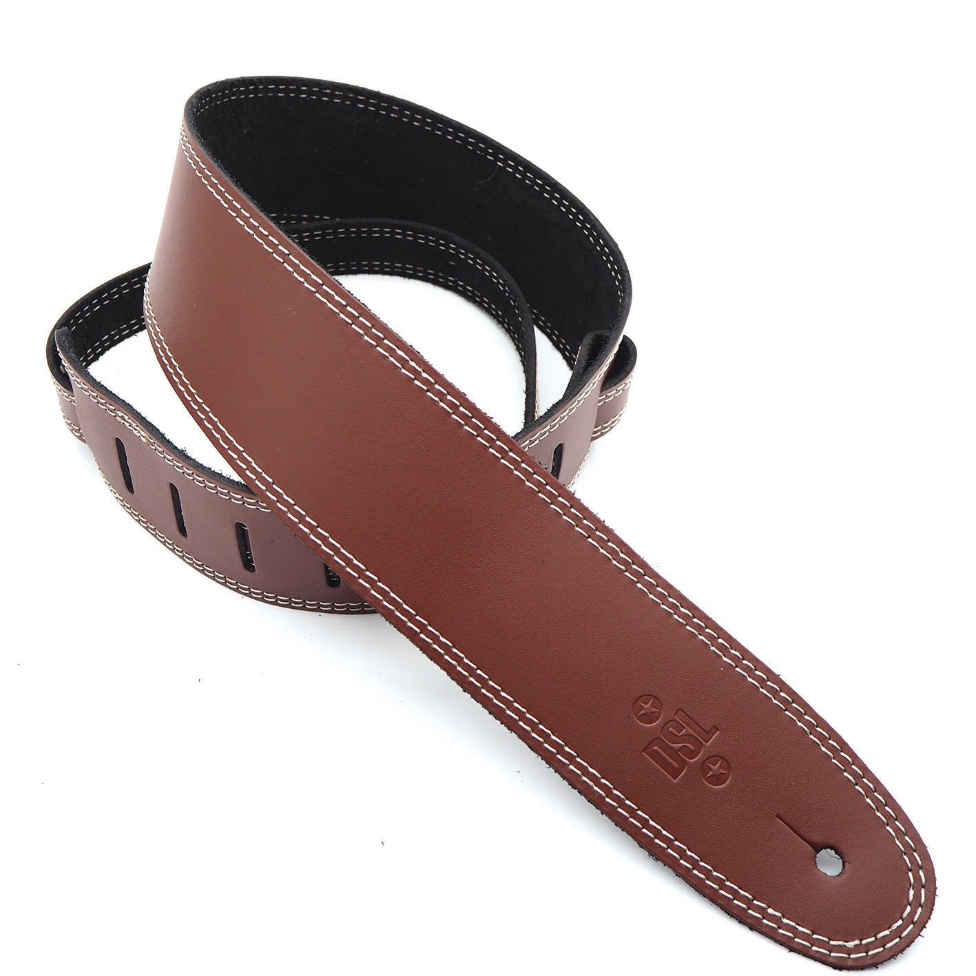 DSL 2.5" Single Ply Maroon Straps