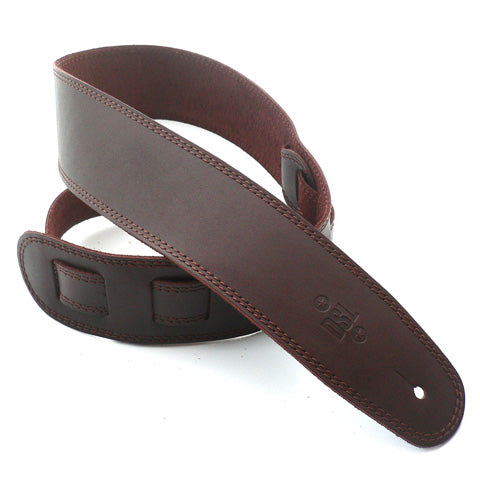 DSL 2.5" Single Ply Saddle Brown Straps Brown  Stitch