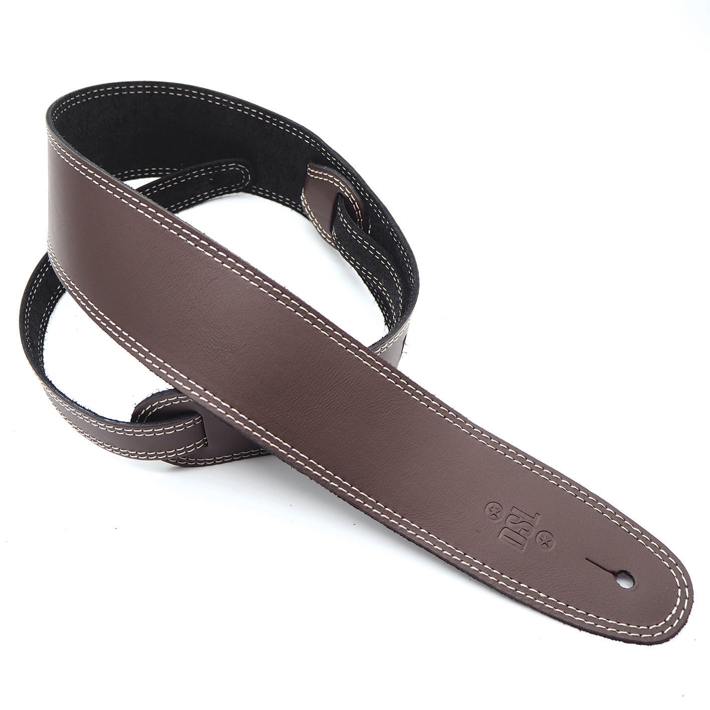 DSL 2.5" Single Ply Saddle Brown Straps