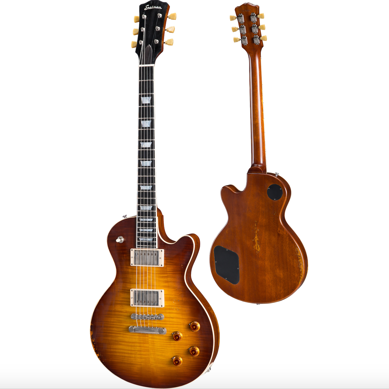Eastman SB59/V-GB  Solid Body Electric Guitar - Gold Burst