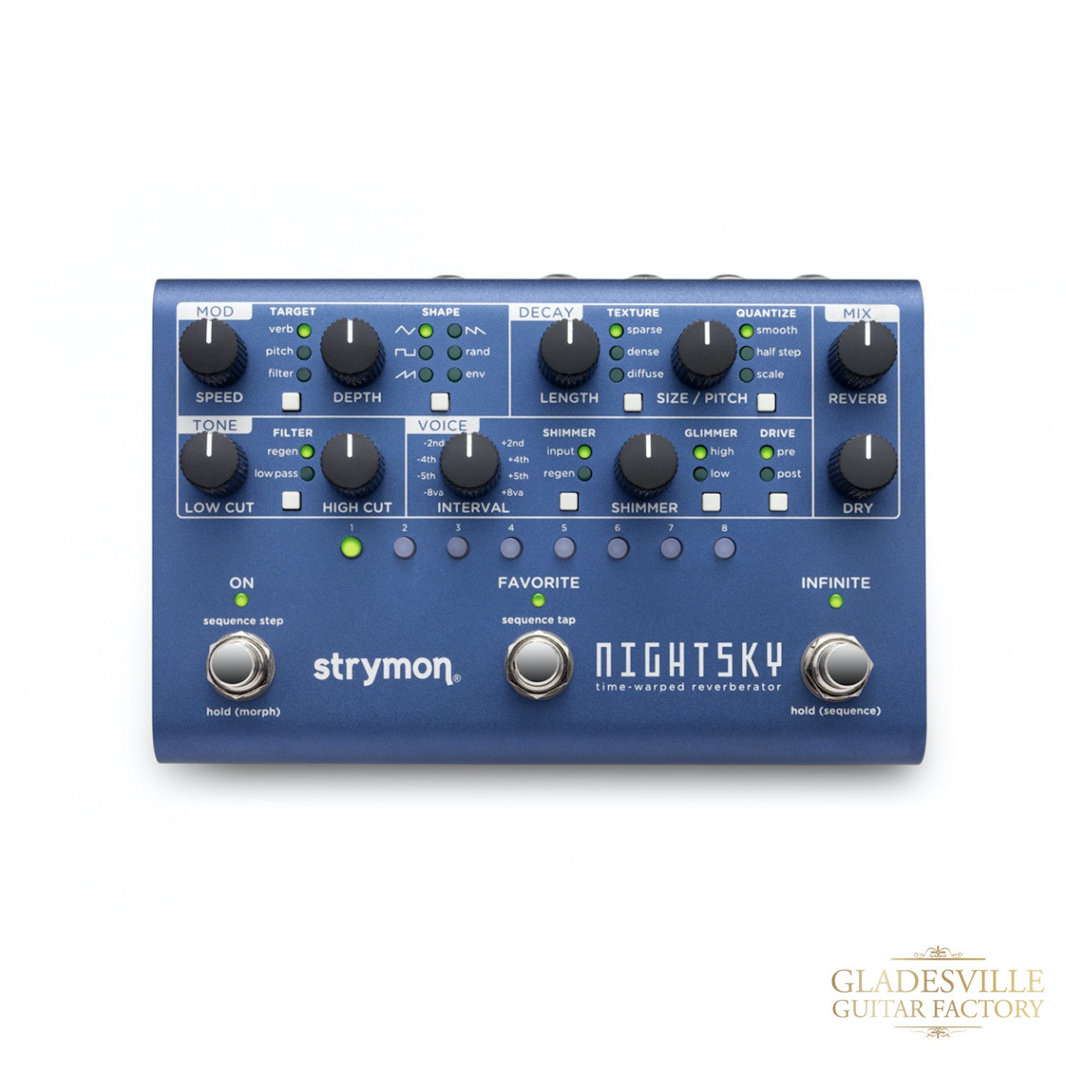 Strymon NightSky Time-Warped Reverb erator Pedal