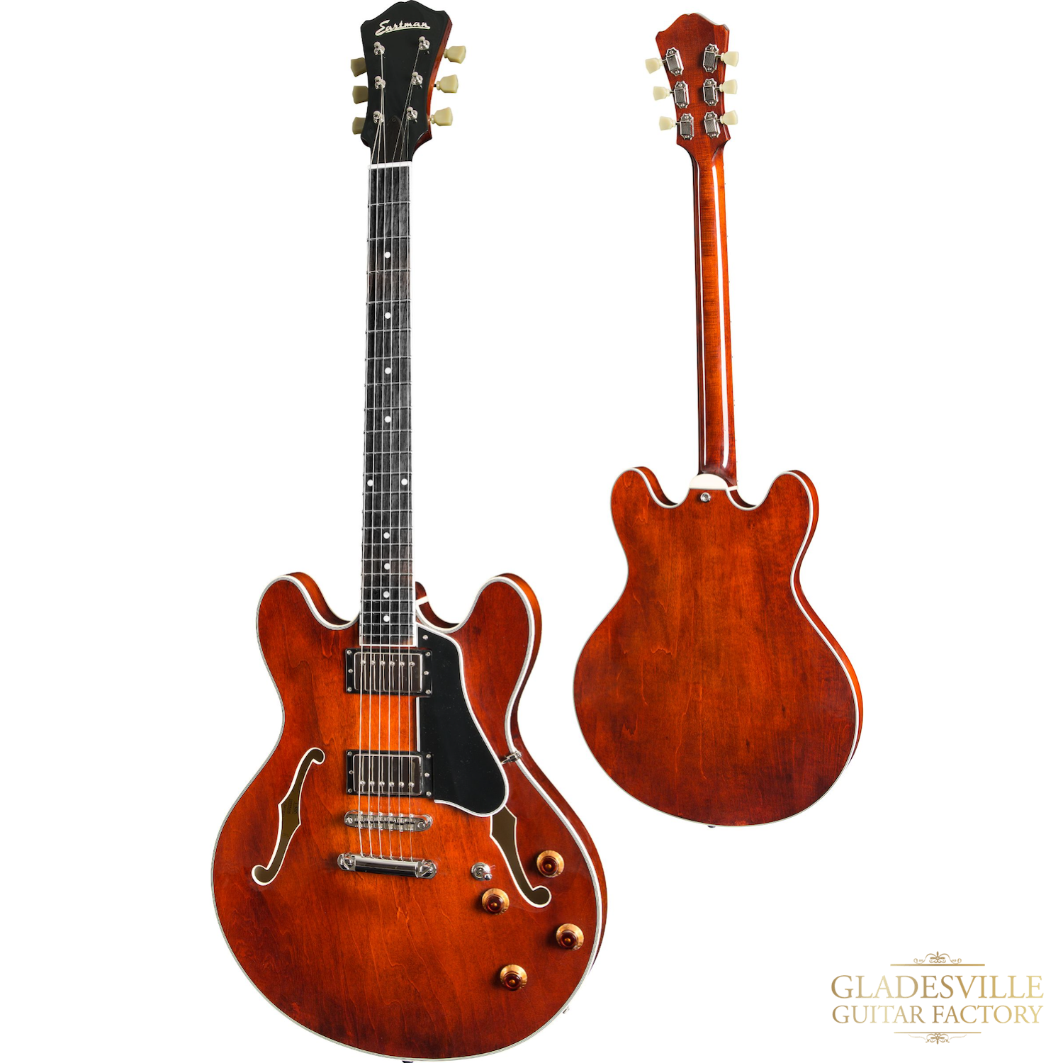 Eastman T386-CL Thinline Semi-Hollow Electric-Classic