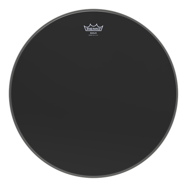 Remo BJ-1100-HE Ebony 11" High Collar Banjo Head