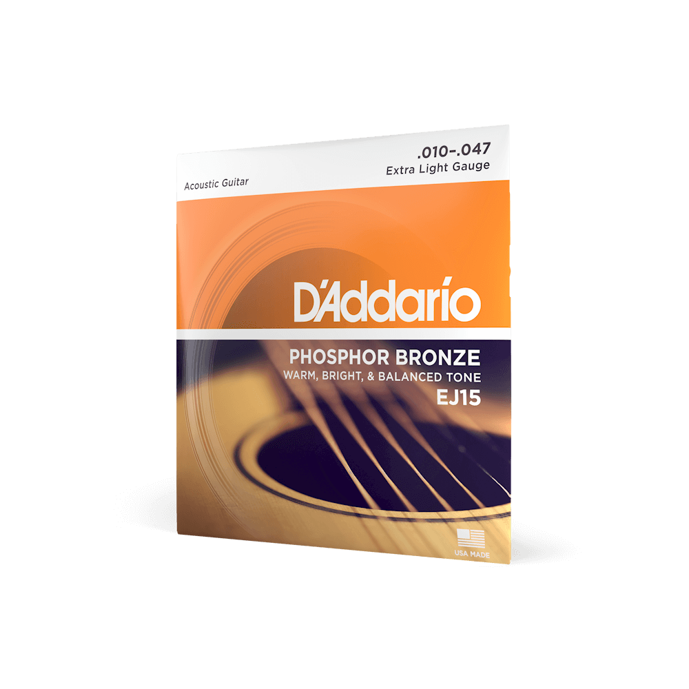 D'Addario Phosphor Bronze Acoustic Guitar Strings | Select Gauge