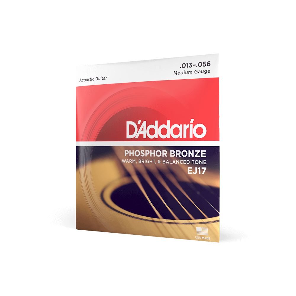 D'Addario Phosphor Bronze Acoustic Guitar Strings | Select Gauge