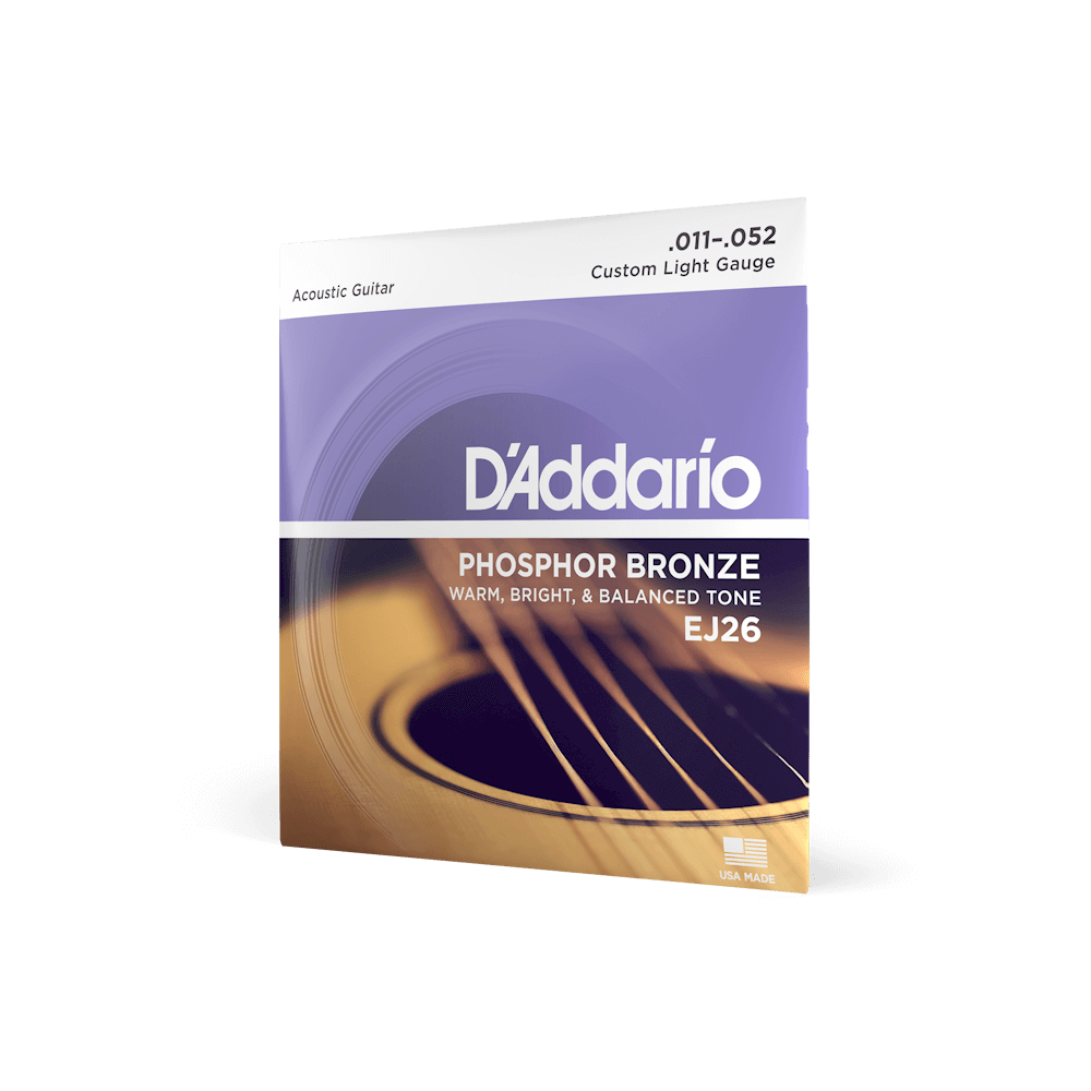 D'Addario Phosphor Bronze Acoustic Guitar Strings | Select Gauge