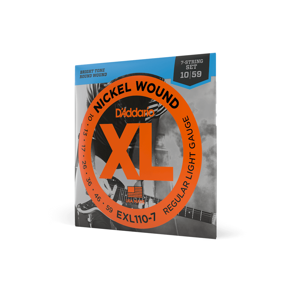 D'Addario EXL Nickel Wound Electric Guitar Strings | Select Gauge