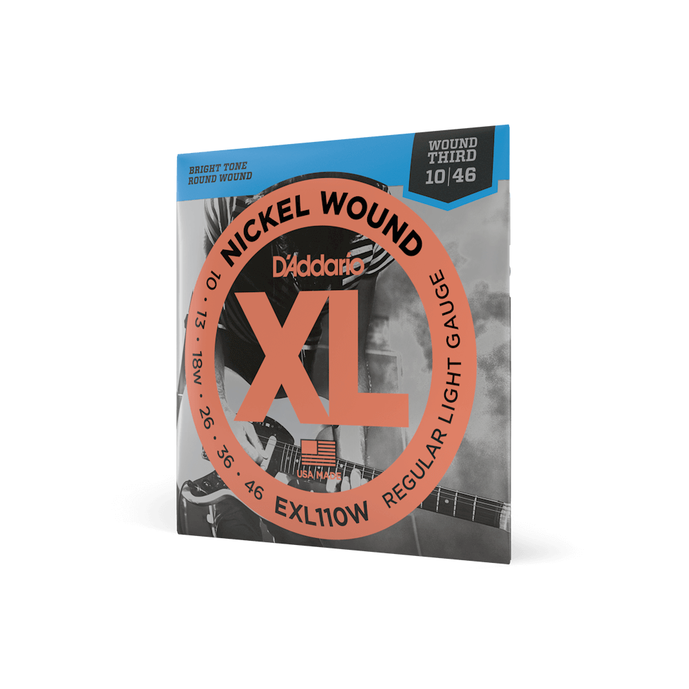 D'Addario EXL Nickel Wound Electric Guitar Strings | Select Gauge