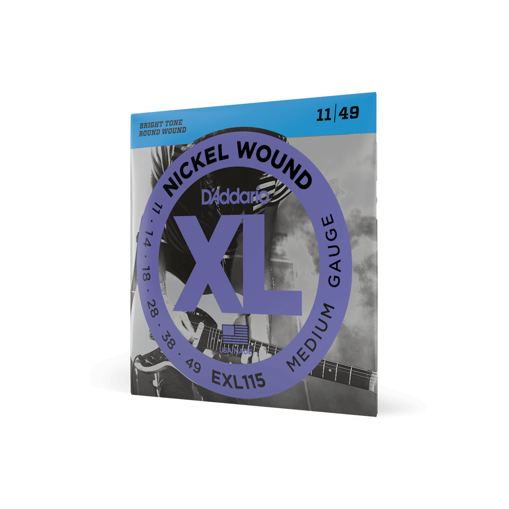 D'Addario EXL Nickel Wound Electric Guitar Strings | Select Gauge